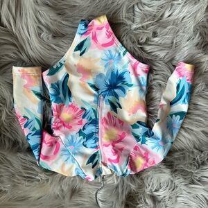 Carter's Floral Kids Swim One Piece - Pink, Blue, Yellow